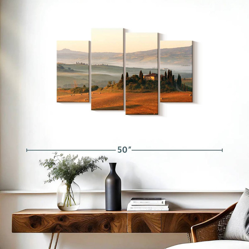 Alvord Tuscany Farmhouse, H 22 po x l 36 po