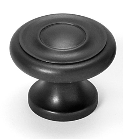 Poignée champignon, Bronze, H 1,125 po x l 1,5 po x P 1,5 po