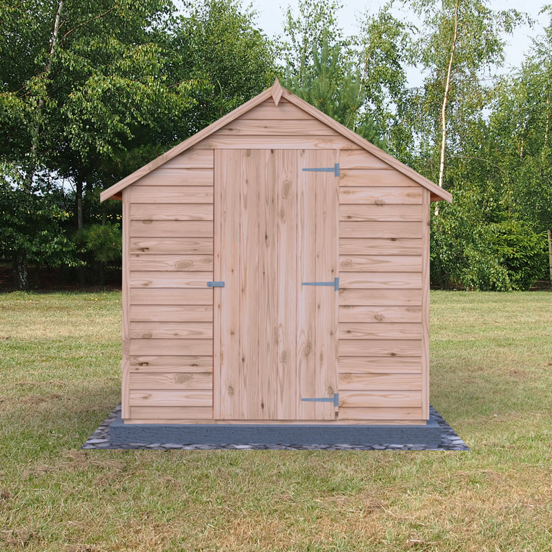 Garden Value Overlap Shed , No, 6 ft. W x 8 ft. D