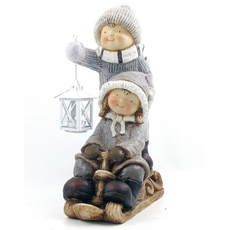 Sleigh People Decorative Object