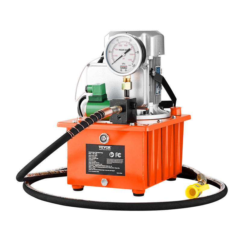 750W Electric Hydraulic Pump with Aluminum Shell, 8L Capacity