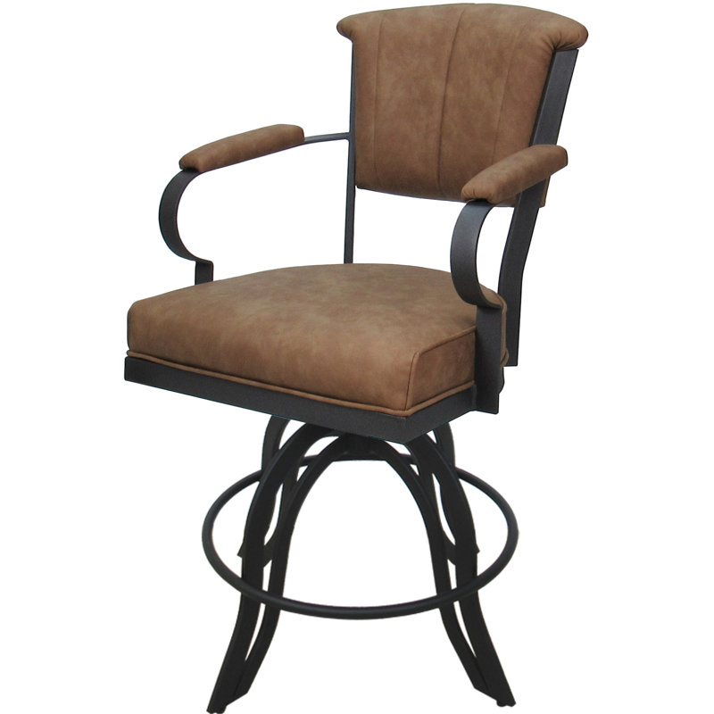 Tabouret de bar Vickky, Gris