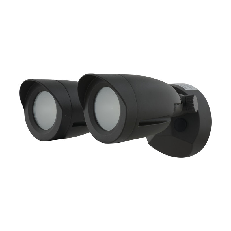 LED Outdoor Security Flood Light, Black