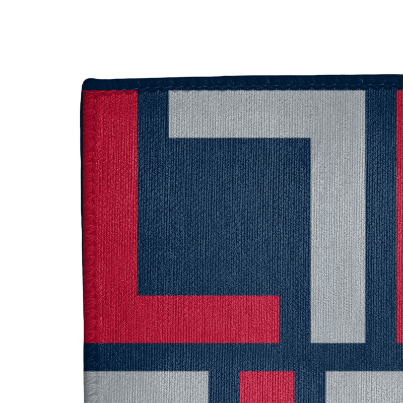 Geometric Indoor Rug, Rectangle 5' x 7'