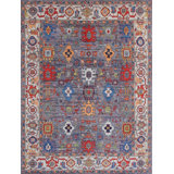 Transitional Hand Knotted Wool Oriental Area Rug