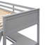 Lit mezzanine avec tablettes et bureau-463224856