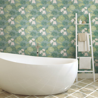 Peel & Stick Floral Roll