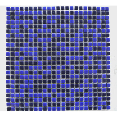 Full Body 0.5" x 0.5" Glass Grid Mosaic Wall & Floor Tile
