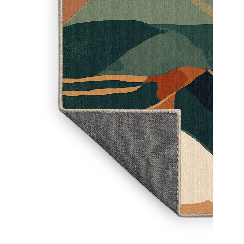 Slate Serenity Rug, Round 3'