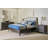 Rome Upholstered Wingback Bed