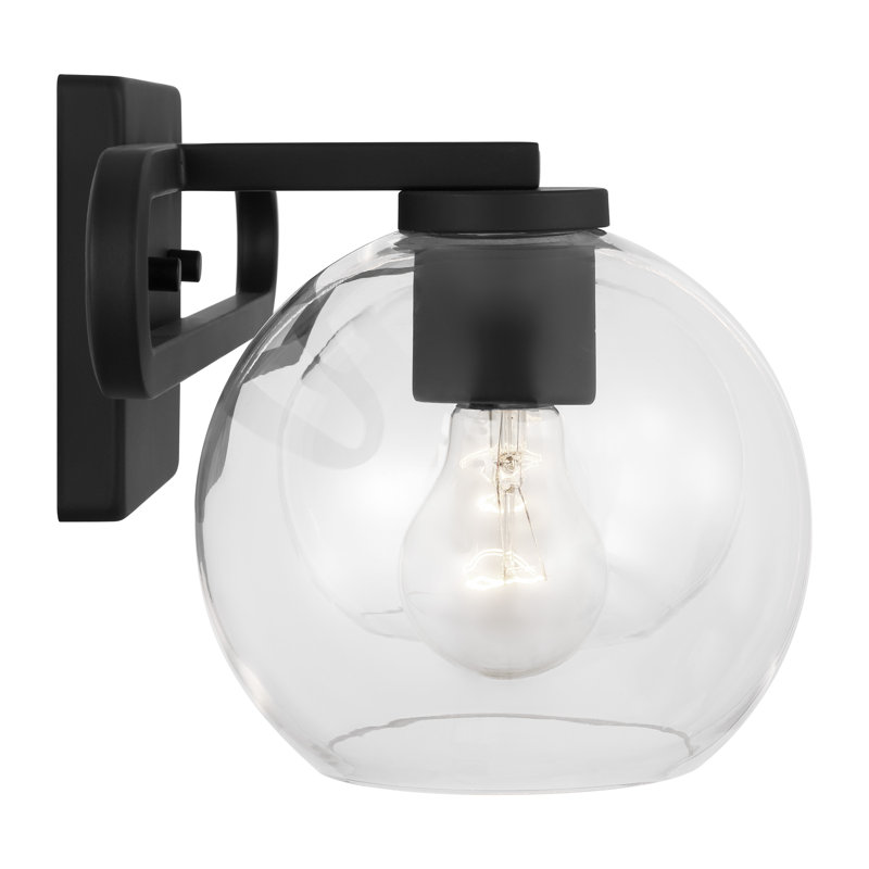 Codyn 4 - Light Vanity Light, Midnight Black, 7.63"H x 19.75"W x 8.38"D, 2
