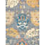 Oriental Area Rug in Slateblue