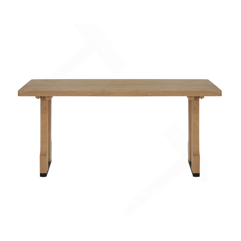63" Rectangular Dining Table (Light Ash), Natural Ash