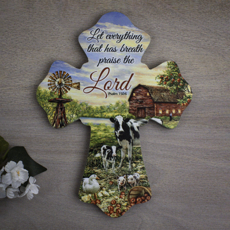 Croix de ferme en bois