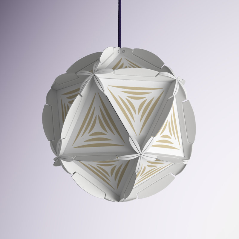 Marut 1 - Light Single Pendant, White