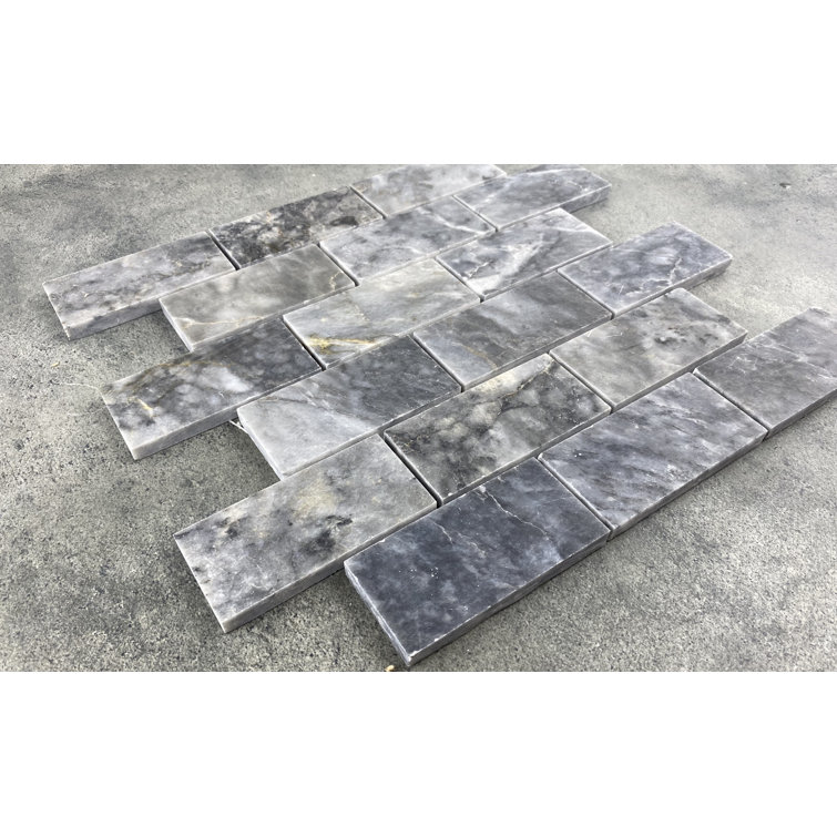 Supreme Tile Carreau de mosaïque murale en verre 2 po x 6 po Recycle Supreme Tile Carreau de mosaïque murale en verre 2 po x 6 po Recycle