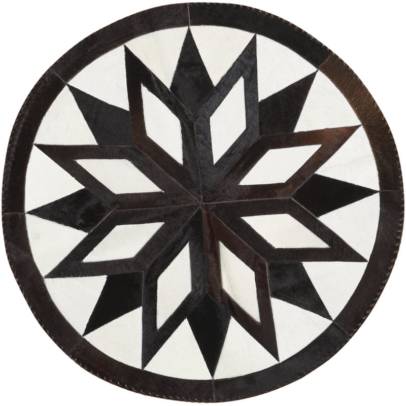 Tapis noir/blanc Arcata