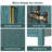 30'' Green Modern Freestanding Single Bathroom Vaniy Set-69813717