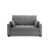 Microfibre/microsuède gris clair est en rupture de stock