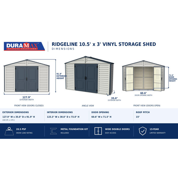 Dimensions du produit