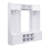 VIBE HAUS 79.1''Wide Modern Hall Tree With Shoe Storage-1025225964