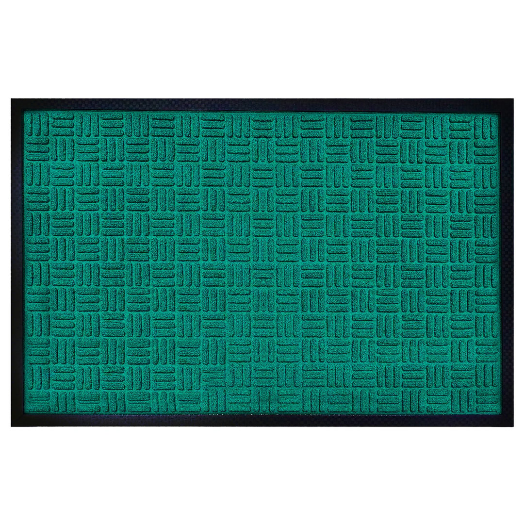 Odarius Indoor/Outdoor Non-Slip Polypropylene Doormat with Rubber Backing – Washable Welcome Mat for Entryway, Patio, Garage & Office Hokku Designs 