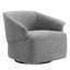 Fauteuil demi-tonneau pivotant de 35 po Morgana-96025803