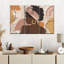 Portrait de femme, ensemble de 3 reproductions sur toile 3 pièces-93059400