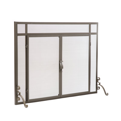 Pare-étincelles en acier à armoire simple
