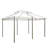10' X 13' Patio Gazebo, Outdoor Gazebo Canopy Shelter With Curtains, Vented Roof, Steel Frame-123307872