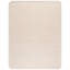 Tapis rayé beige / ivoire en laine / coton touffeté à la main Ebony-809477863