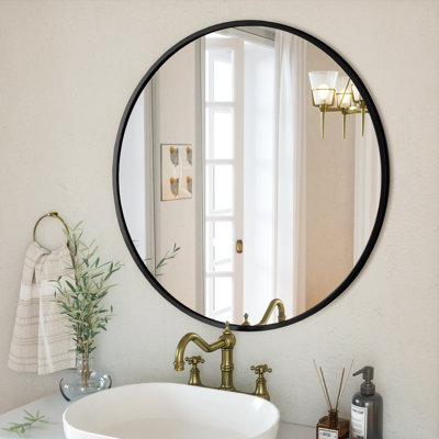 Metal Round Mirror