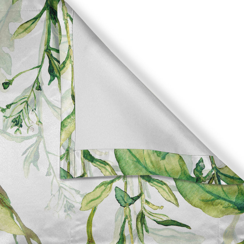 Semi Sheer Curtain Pair