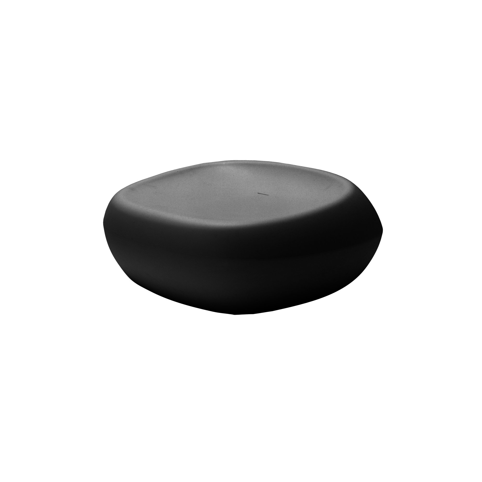Noma Outdoor Ottoman, Black