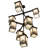 Deshawna 9 - Light Dimmable Square / Rectangle Chandelier