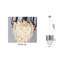 Luminaire suspendu en cristal 4 lumières Transitional-1042188880