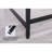 Desk,Black Console Table Narrow Modern Entryway Table Small Behind Couch Table Skinny Sofa Table Hallway Table For Living Room Foyer Bedroom Corridor Office