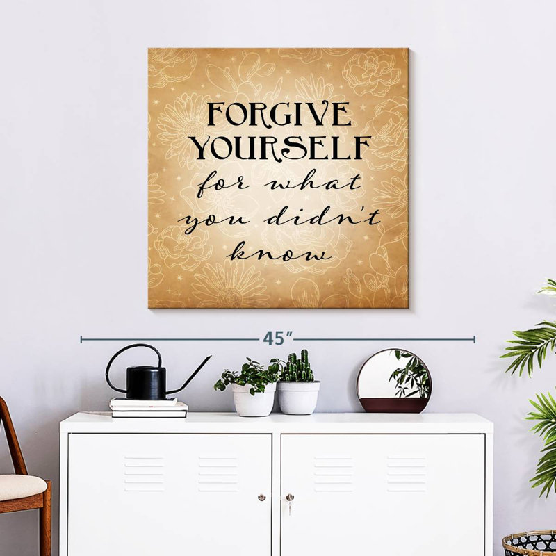 Forgive Yourself, 30" H x 30" W