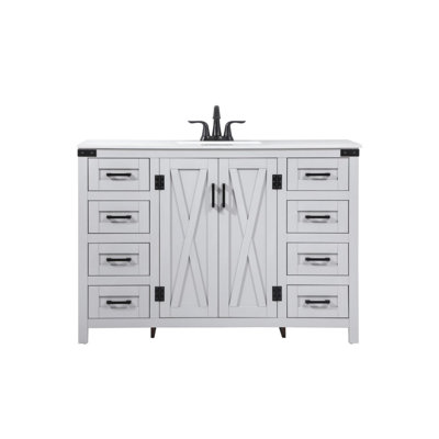 Slayton 48'' Single Bathroom Vanity