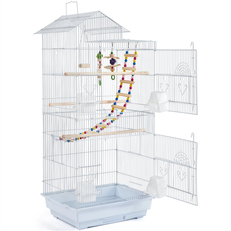 Cage de vol Toland, Blanc