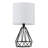 Modern Black Metal Desk Lamp Geometric Base Table Lamp-366573388