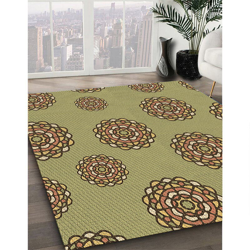 Tapis 100% à motif lavable à la machine 2989