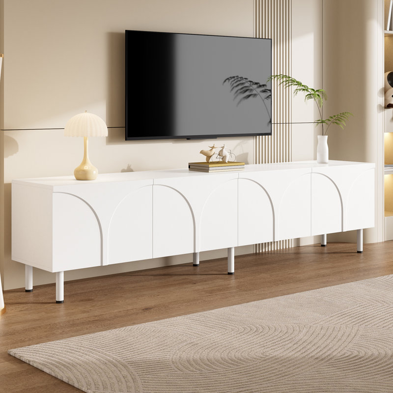 TV Stand for TVs up to 75", White