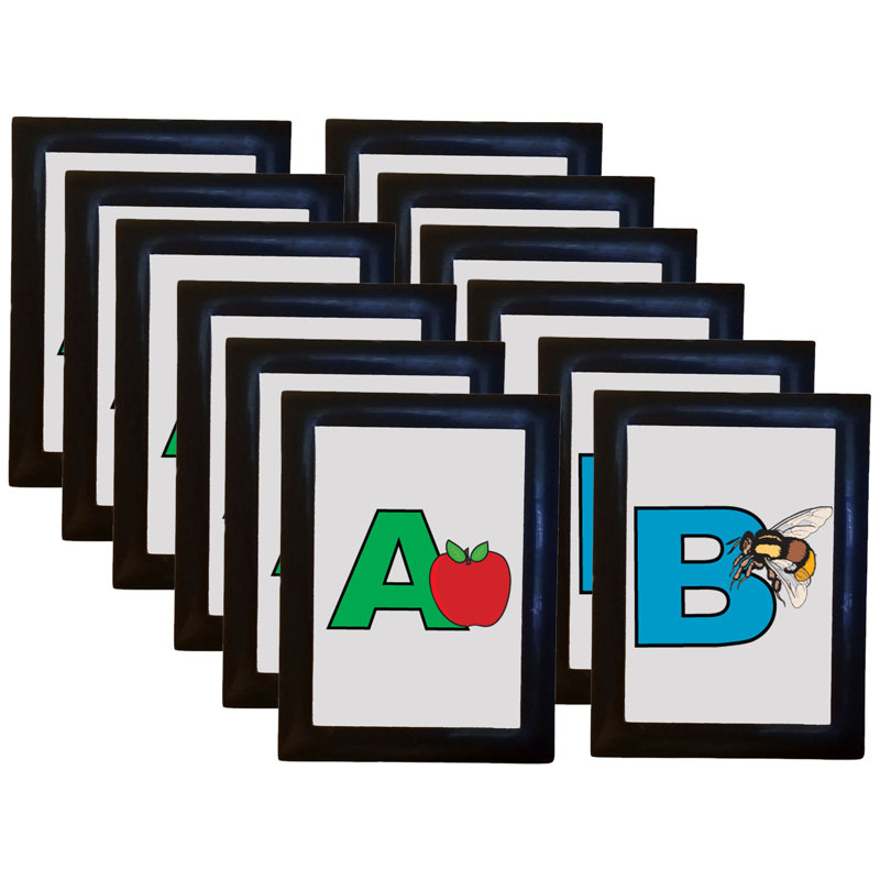 Black Picture Frame - Set of 12