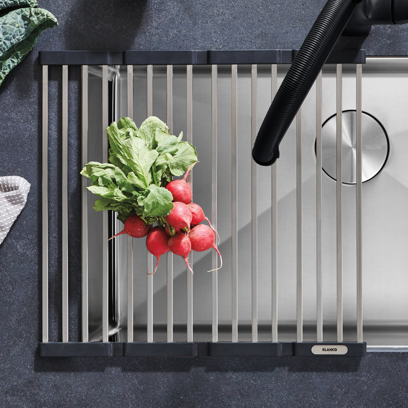 Tapis de séchage pliable en acier inoxydable