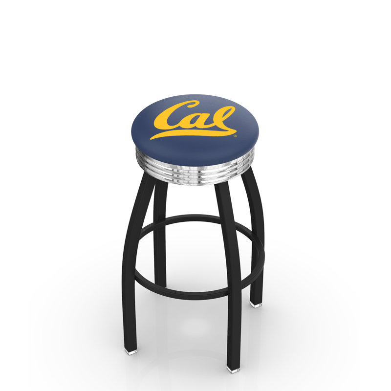 Tabouret de bar Logo Series, Tabouret de comptoir (siège d'une hauteur de 25 p, Chrome soudé solide