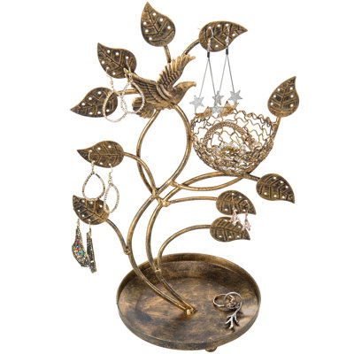 Tree & Bird Nest Jewellery Stand