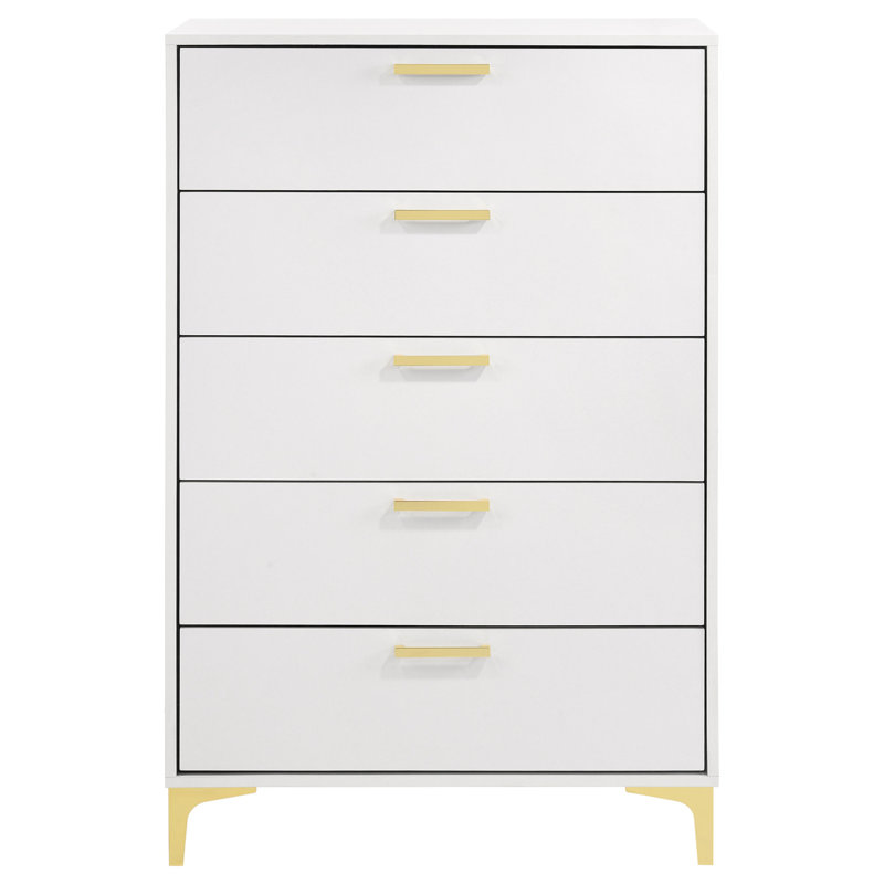 Rectangular 5-Drawer Chest