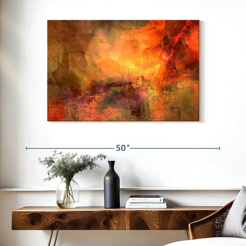 Avery Golden Sun, 26" H x 39" W
