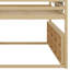 Lit simple mezzanine en bois en forme de maison avec une tente-2092071042-2112947352